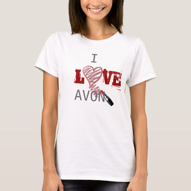 JAG ÄLSKAR AVON TEE SHIRT (Framsida)