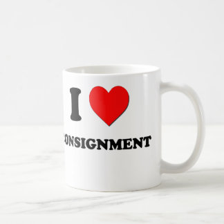 Jag älskar avsändningen kaffemugg