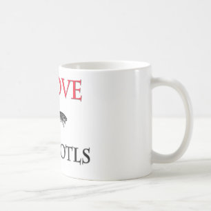Jag älskar Axolotls Kaffemugg