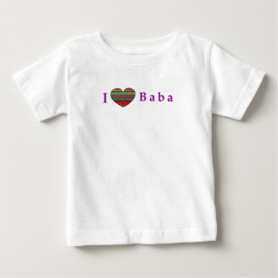 Jag älskar babaen t-shirt