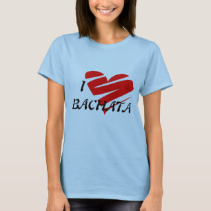 Jag älskar BACHATA-skjortan T-shirt