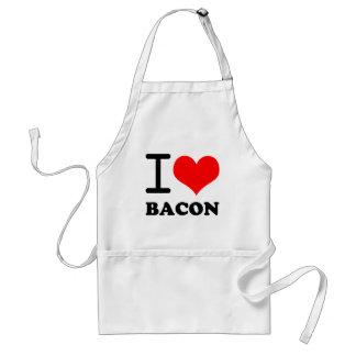Jag älskar bacon förkläde