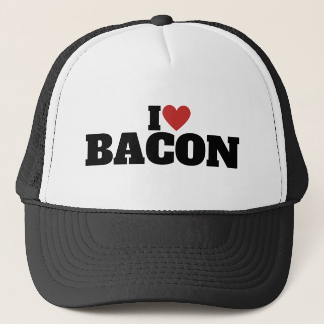 Jag älskar bacon keps (Framsida)