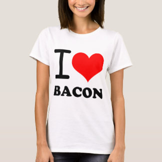 Jag älskar bacon tee