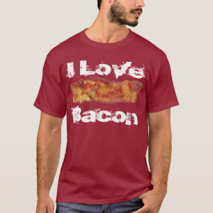 Jag älskar bacon tee