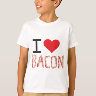 Jag älskar bacon tee shirt