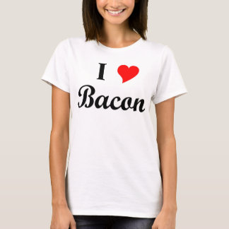 Jag älskar bacon tee shirt
