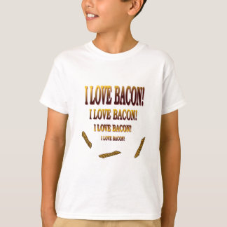 Jag älskar bacon tee shirt