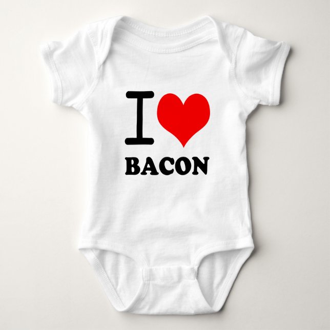 Jag älskar bacon tröja (Framsida)