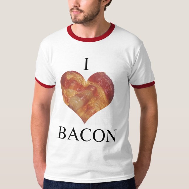 Jag älskar bacon tröja (Framsida)