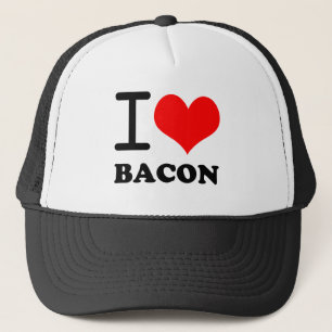 Jag älskar bacon truckerkeps