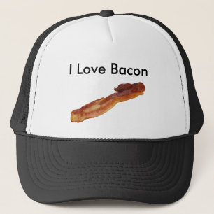 Jag älskar baconhatten keps
