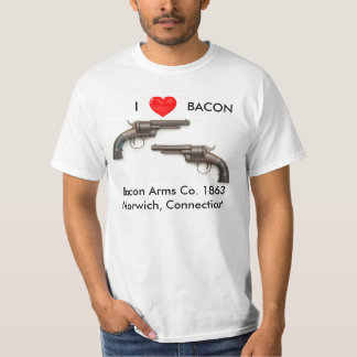 Jag älskar baconvapenskjortan tee shirt