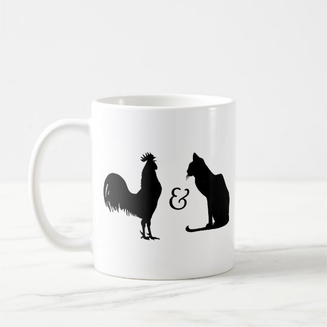 Jag älskar både kaffemugg (Vänster)