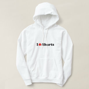 Jag älskar bajs hoodie