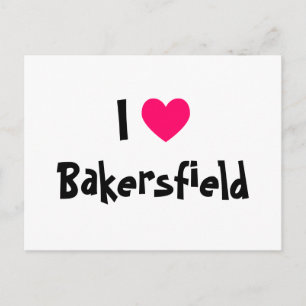 Jag älskar Bakersfield Vykort