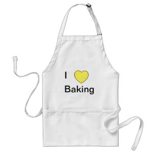 Jag älskar bakning förkläde