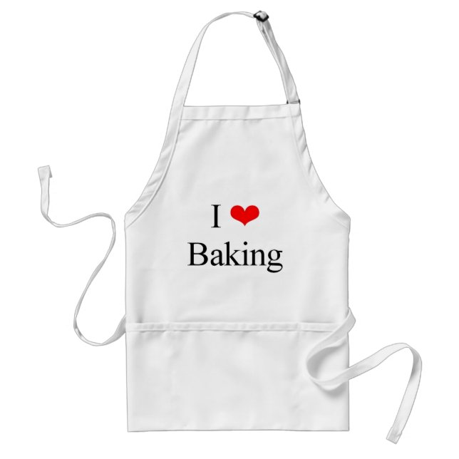 Jag älskar bakning förkläde (Framsidan)