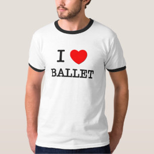 Jag älskar balett t-shirt