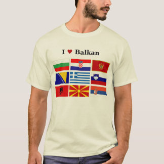 Jag älskar Balkan T Shirt