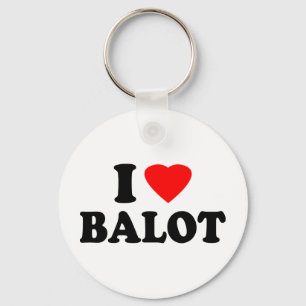 Jag älskar Balot Nyckelring