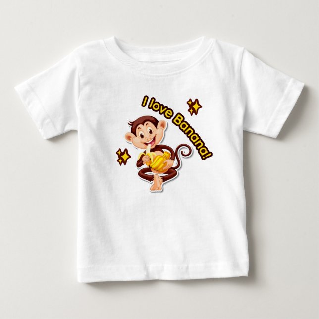 Jag älskar banan t shirt (Framsida)