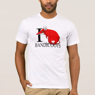 Jag älskar BandicootsT-tröja Tee
