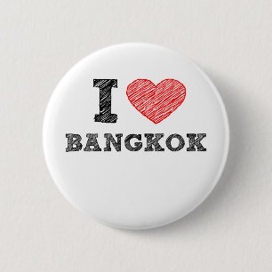 Jag älskar Bangkok Knapp