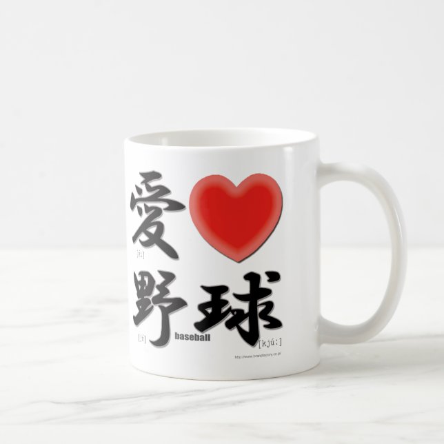 JAG ÄLSKAR BASEBALL!! KAFFEMUGG (Höger)