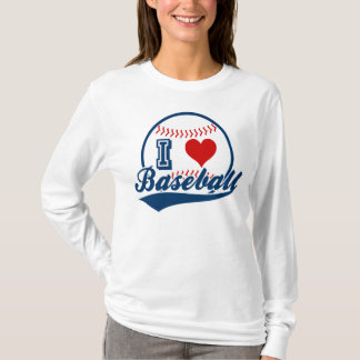 Jag älskar baseballskjortan t-shirt
