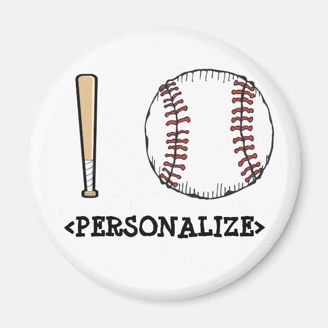 Jag älskar (baseboll), <PERSONALIZE> Magnet (Framsidan)