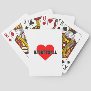 Jag älskar basket casinokort