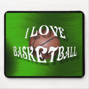 JAG ÄLSKAR BASKETBALL-MOUSEPAD MUSMATTA