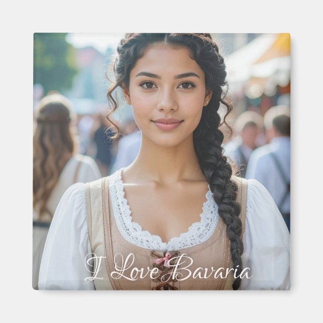 JAG ÄLSKAR BAVARIA MAGNET (Framsidan)