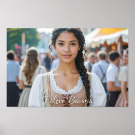 JAG ÄLSKAR BAVARIA POSTER