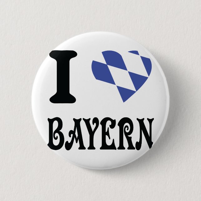 Jag älskar bayern knapp (Framsida)