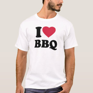 Jag älskar BBQ - grillfest Tee