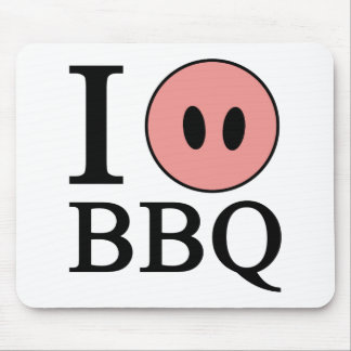 Jag älskar BBQ Musmatta