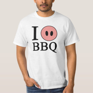 Jag älskar BBQ Tee Shirt