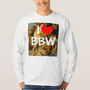 Jag älskar BBW-skjortan Tee