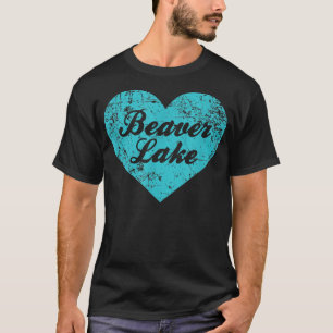 Jag älskar Beaver Lake , Arkansas Campingpresent T Shirt