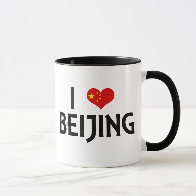 Jag älskar Beijing Mugg (Höger)