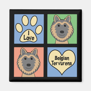 Jag älskar belgaren Tervurens Magnet