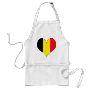 Jag älskar Belgien Förkläde