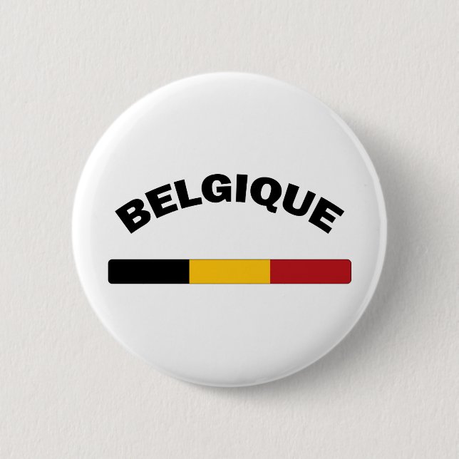 Jag älskar Belgien Knapp (Framsida)