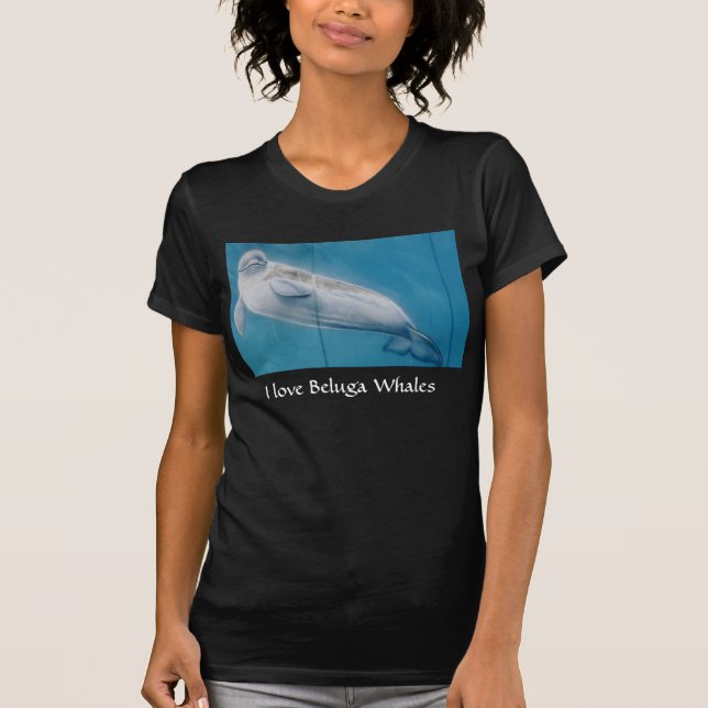Jag älskar Belugaval T-shirt (Framsida)