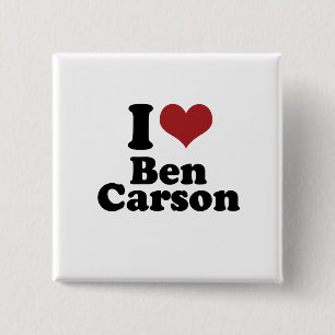 Jag älskar Ben Carson för president Knapp