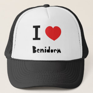 Jag älskar Benidorm Truckerkeps