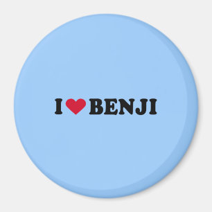 JAG ÄLSKAR BENJI MAGNET