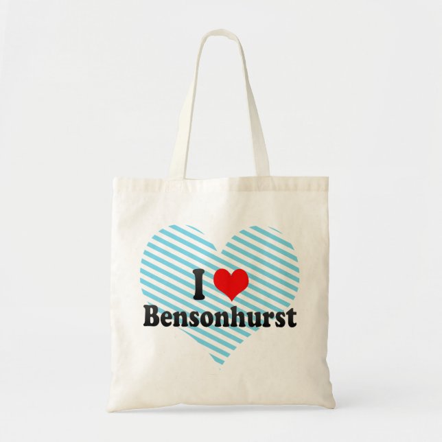 Jag älskar Bensonhurst, United States Tygkasse (Framsidan)